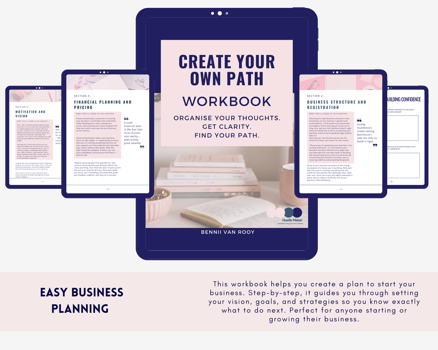 Create Your Own Path Workbook: Organize Your Thoughts, Get Clarity, Find Your Path