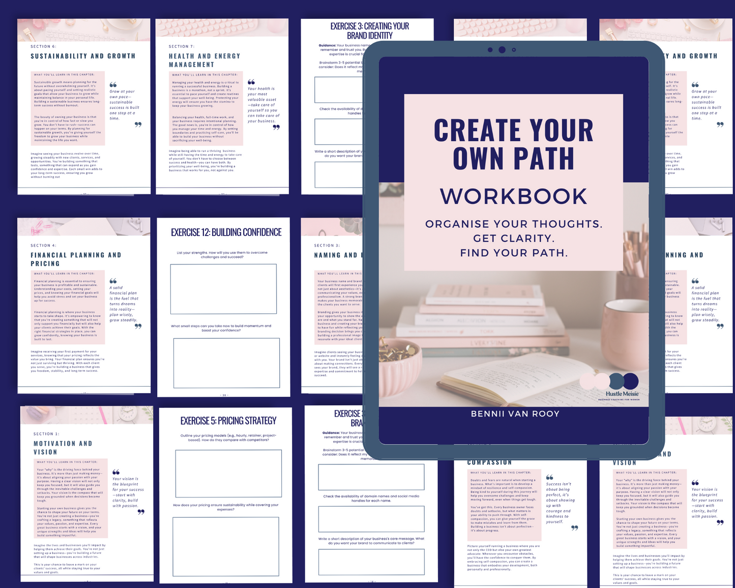 Create Your Own Path Workbook: Organize Your Thoughts, Get Clarity, Find Your Path