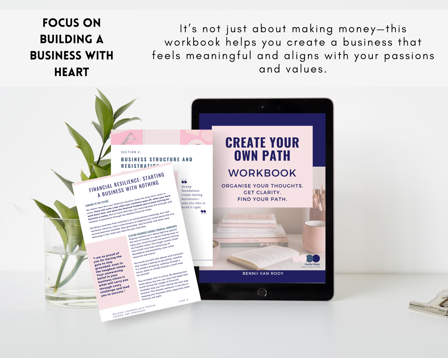 Create Your Own Path Workbook: Organize Your Thoughts, Get Clarity, Find Your Path